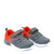 Rocky Sports Kids Red Grey Sports Shoes Angle View