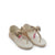 Symphony Kids Beige Girls Sandals Angle View