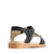 Symphony Kids Black Girls Sandals Back View