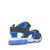 Symphony Kids Black Royal Blue Sandals Back View