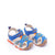 Symphony Kids Blue Orange motion lights Sandals Angle View