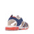 Symphony Kids Navy Red motion lights Fisherman Sandals Back View