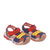 Symphony Kids Navy Red motion lights Sandals Angle View