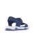 Symphony Kids Navy White Z-Strap Sandals Back View