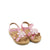 Symphony Kids Pink Girls Sandals Angle View