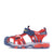 Symphony Kids Red Navy motion lights Fisherman Sandals Side View