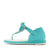 Symphony Kids Teal Girls Sandals Side View